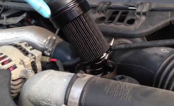 Oil Filter Location by Engine Type