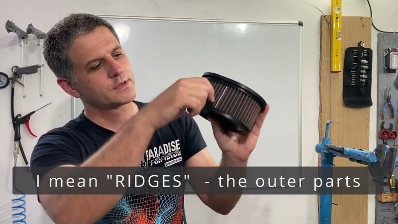 Which Side of K&N Filter to Oil