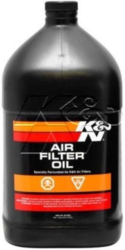 K&N Air Filter Oil 1 Gallon for Maximum Engine Efficiency and Filter Restoration