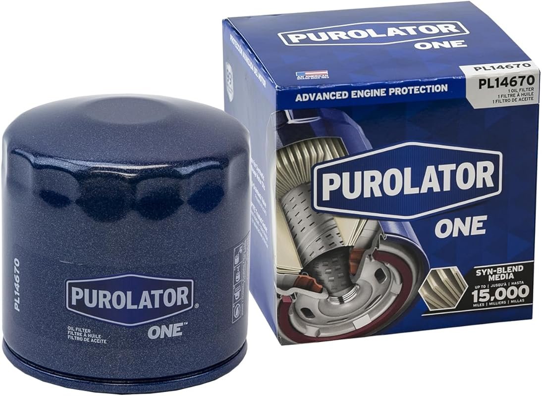 Purolator PL14670 Advanced Spin-On Oil Filter for Dodge Ram, Jeep Wran