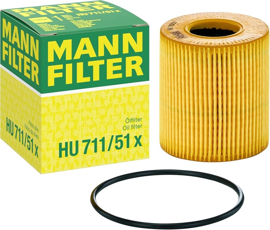 Mann Filter HU 711/51x Cartridge Oil Filter for Mini Cooper 2007-2015,