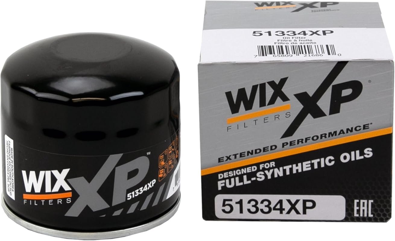 WIX 51334XP XP Oil Filter for Synthetic Oil - Fits Honda, Ford, Subaru