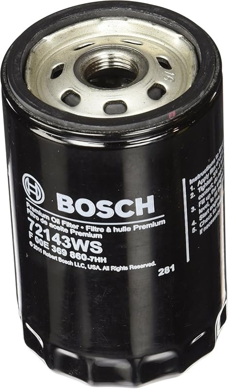 BOSCH 72143WS Workshop Engine Oil Filter for Chrysler, Dodge, Ford, Je