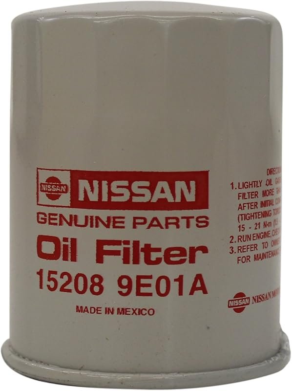 Authentic Nissan Factory Oil Filter 15208-9E01A for OEM Performance