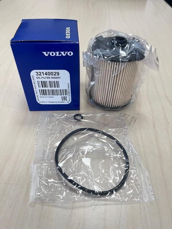 Genuine Volvo 2.0L 4-Cylinder Engine Oil Filter Insert 32140029