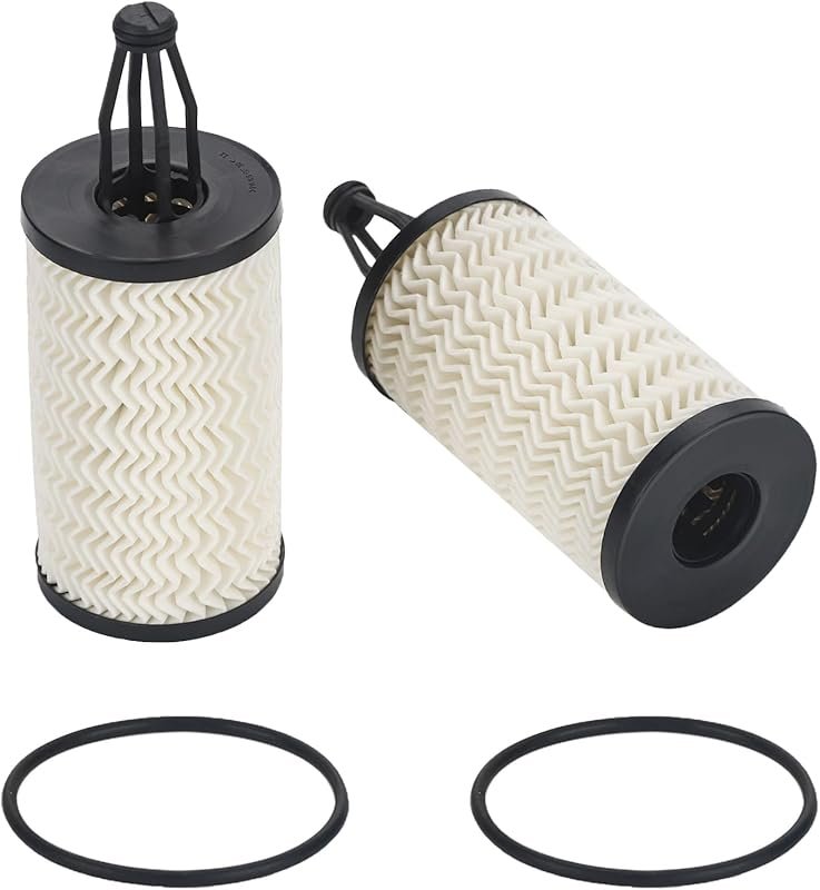 2-Pack Engine Oil Filter for Mercedes-Benz C, CLS, E, CLE, S, ML, SL –