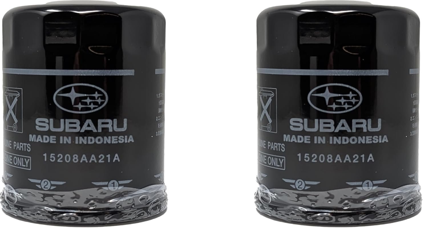 Subaru Engine Oil Filter & Crush Washer Kit 2 Pack for Outback, Legacy