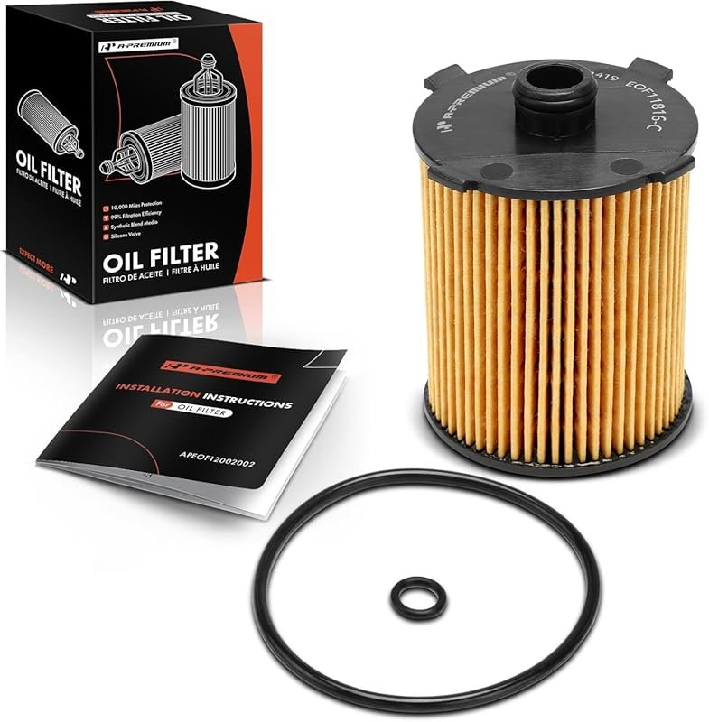 A-Premium 10K Miles Oil Filter for Volvo XC60, XC90, S60, V60 & Cross 