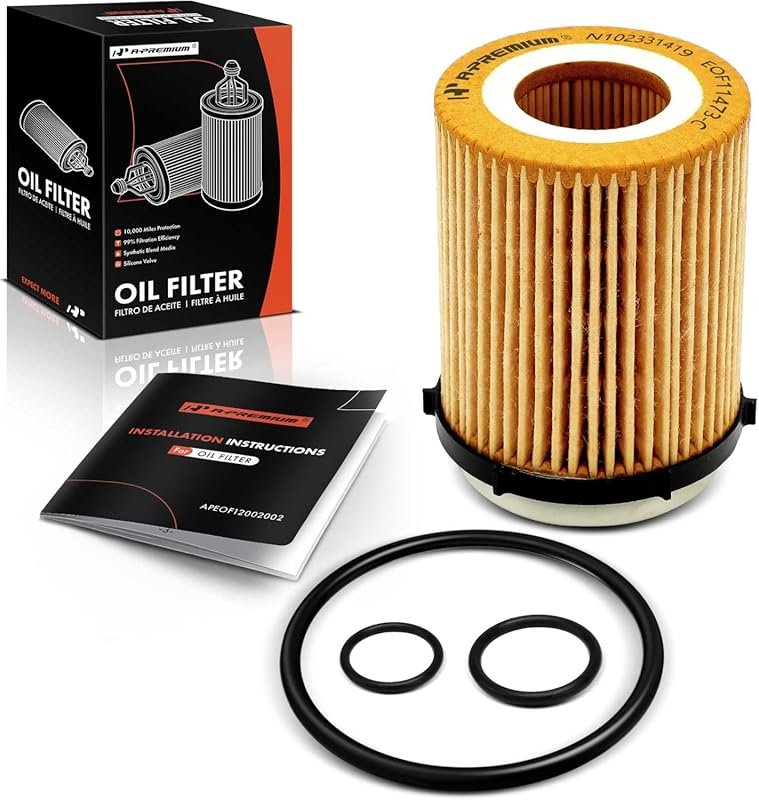 A-Premium 10K Mile Oil Filter for Mercedes-Benz, Infiniti, Freightliner & Sprinter Models