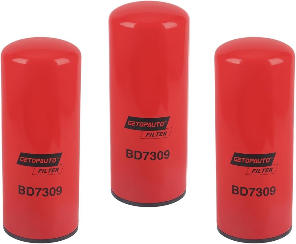 3PCS Lube Filter for Cummins ISL9, ISC8.3, N14, M11 Engines – Replaces