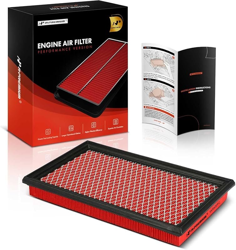 High-Performance Pre-Oiled Engine Air Filter for Infiniti, Nissan, Sub