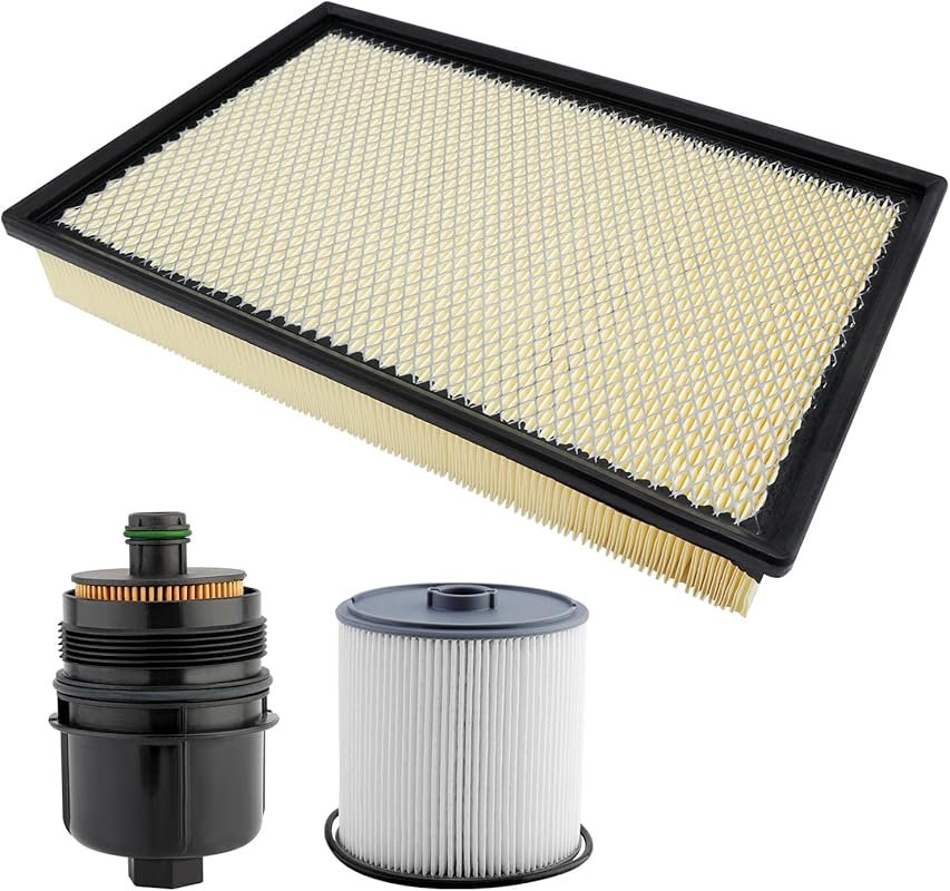 Complete Engine Oil, Fuel & Air Filter Set with Seal for 2020-2023 Ram