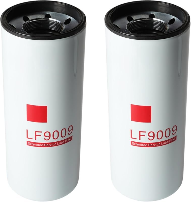 2-Pack Oil Filter for Cummins ISC 8.3L, ISL/QSL 9.0L, N14, M11 Diesel 