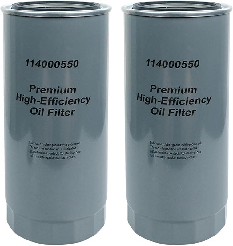 2PCS 6.6L Duramax Oil Filter (5 Micron) for Chevy Silverado & GMC Sier