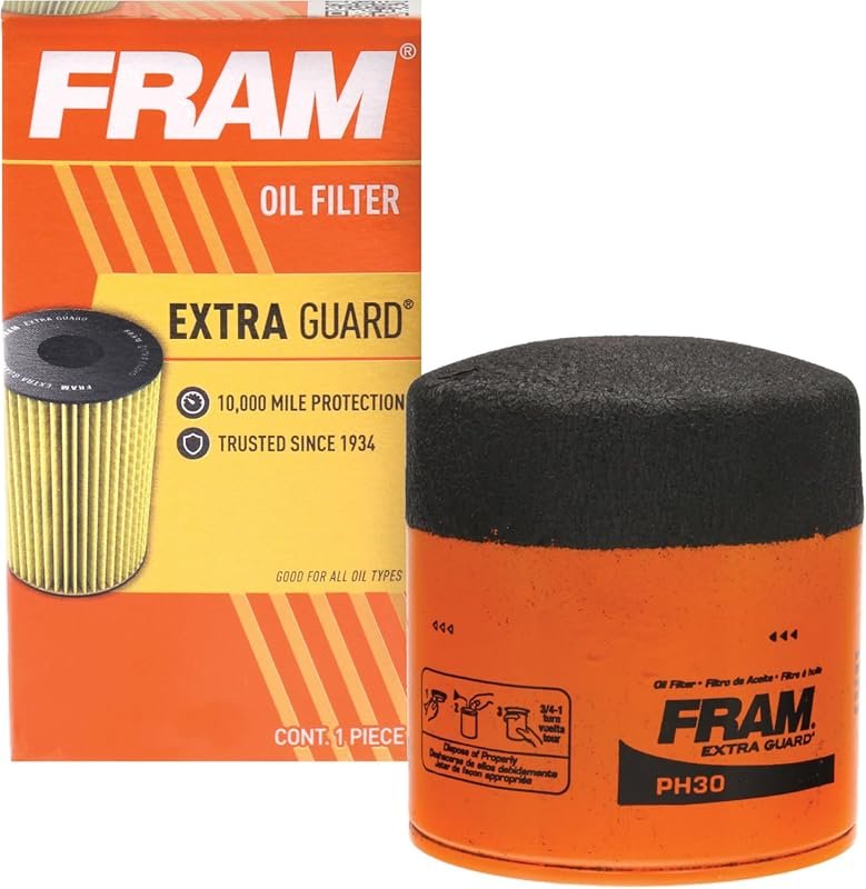 FRAM Extra Guard PH30 10K Mile Spin-On Engine Oil Filter Vehicle Prote