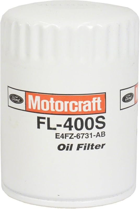 Motorcraft FL-400-S OE Engine Oil Filter for Select Ford, Lincoln & Mercury Models