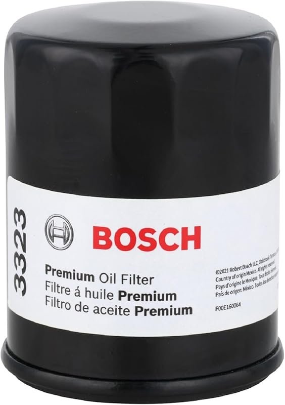 BOSCH 3323 Premium Oil Filter with FILTECH Technology for Acura Honda 