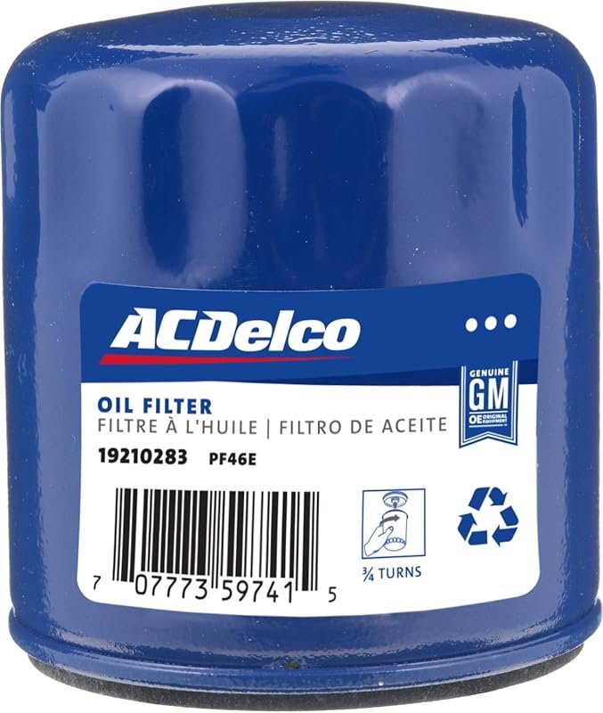 ACDelco PF46E GM Original Equipment Engine Oil Filter with Superior Fi