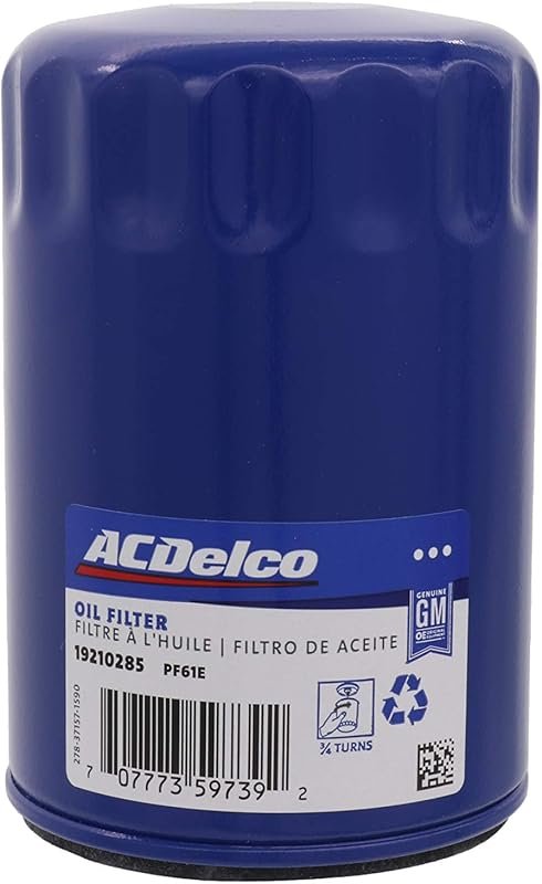 ACDelco GM Original Equipment PF61E Oil Filter – Trusted OE Replacemen