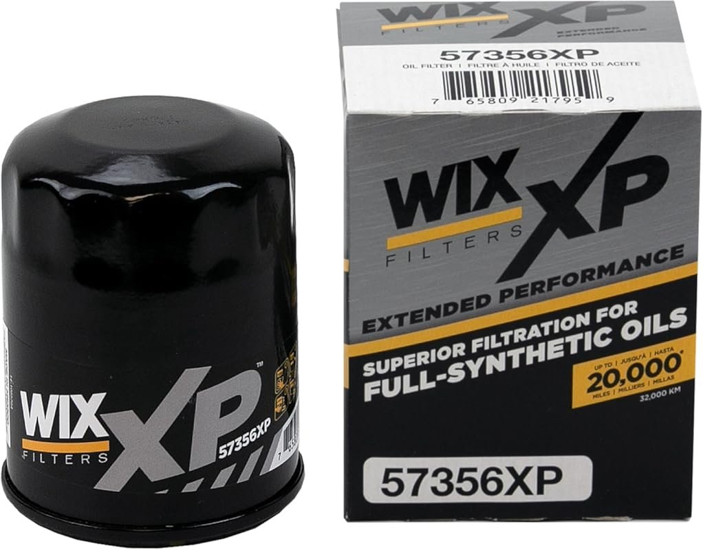 WIX 57356XP XP Synthetic Oil Filter for Acura Honda Nissan Infiniti Ma