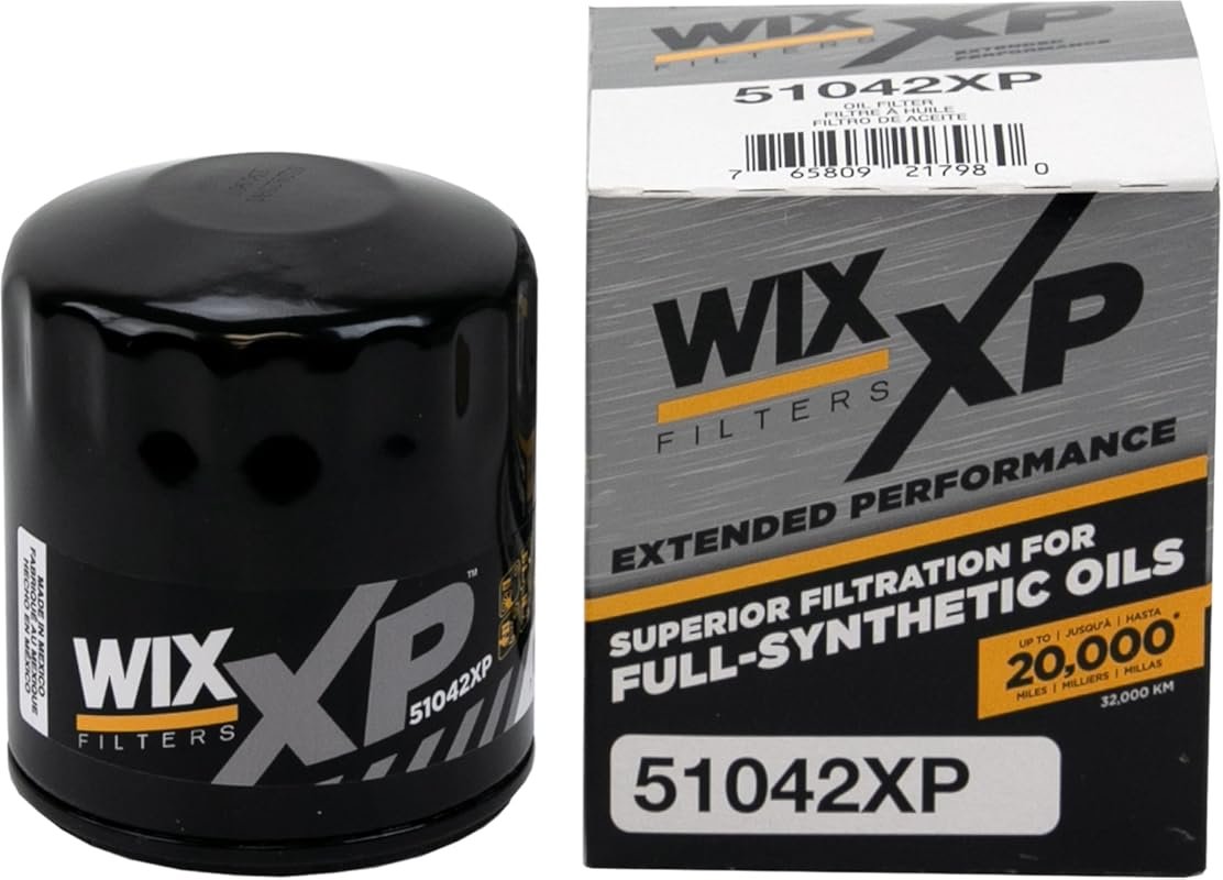 WIX XP 51042XP High-Performance Oil Filter for Synthetic Oil – Fits GM