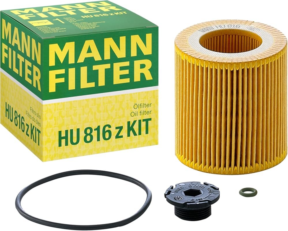 Mann HU 816 z KIT Cartridge Oil Filter for BMW 228i, 320i, 328i, 428i,