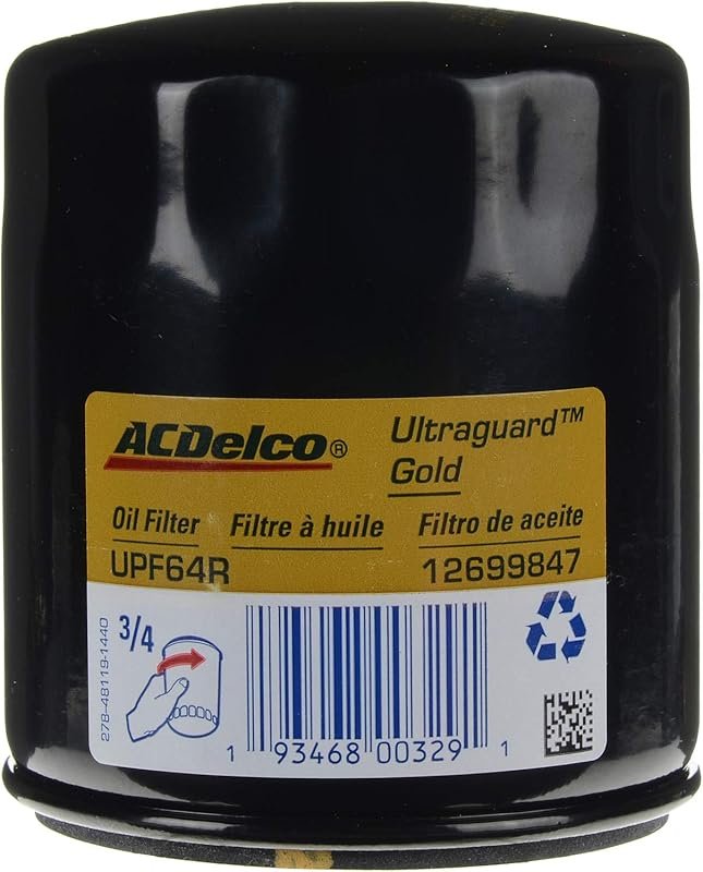 ACDelco UPF64R Specialty Ultraguard Premium Engine Oil Filter for Exte