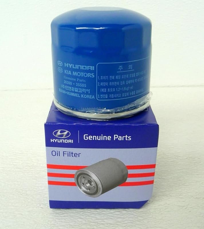 Genuine OEM Hyundai & Kia Oil Filter 26300-35505, 10-Pack