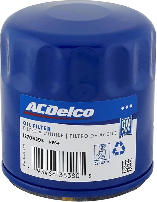 ACDelco PF64 Professional Oil Filter - High-Efficiency Filtration and 