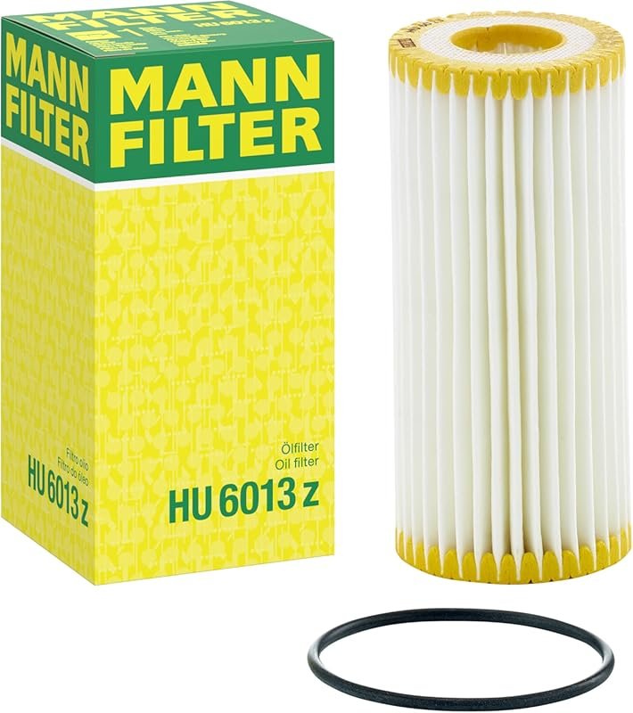 Original MANN-FILTER HU 6013 Z Oil Filter Set with Gasket for Passenge