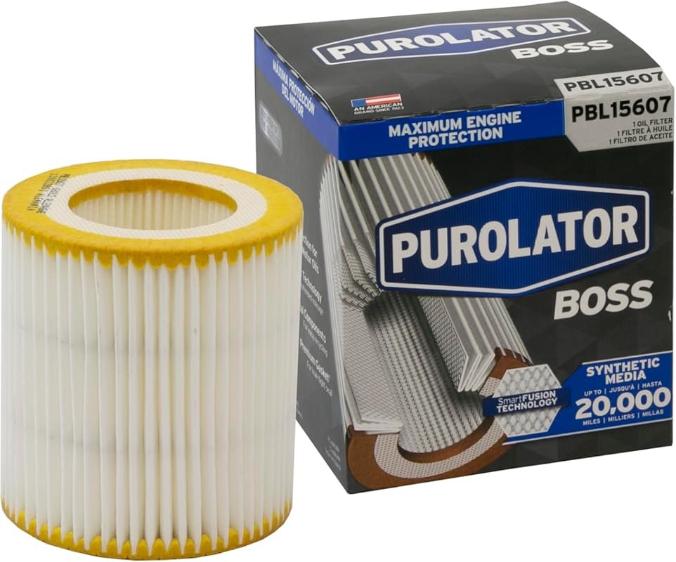 PurolatorBOSS PBL15607 Max Protection Cartridge Oil Filter for BMW X5 