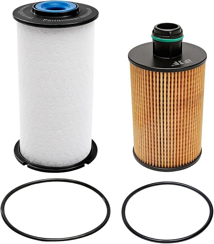 iFJF 68235275AA Fuel Filter and 68229402AA Oil Filter for Ram 1500 201