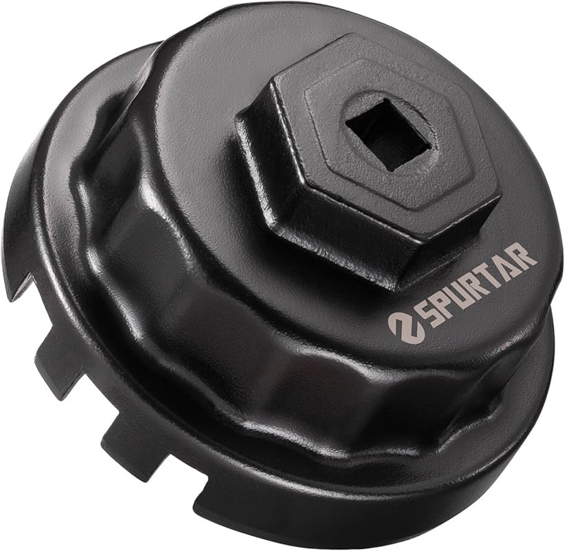 Spurtar 64mm Cap Style Oil Filter Wrench for Toyota Lexus Camry RAV4 T