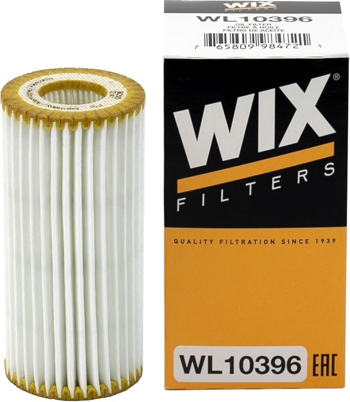 WIX WL10396 Oil Filter for Synthetic & High Mileage Oil, Fits Audi, Po