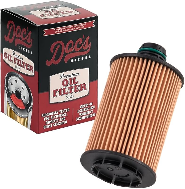 DOC'S 3.0L Diesel Oil Filter for 2014-2019 Grand Cherokee Ram 1500 Rep