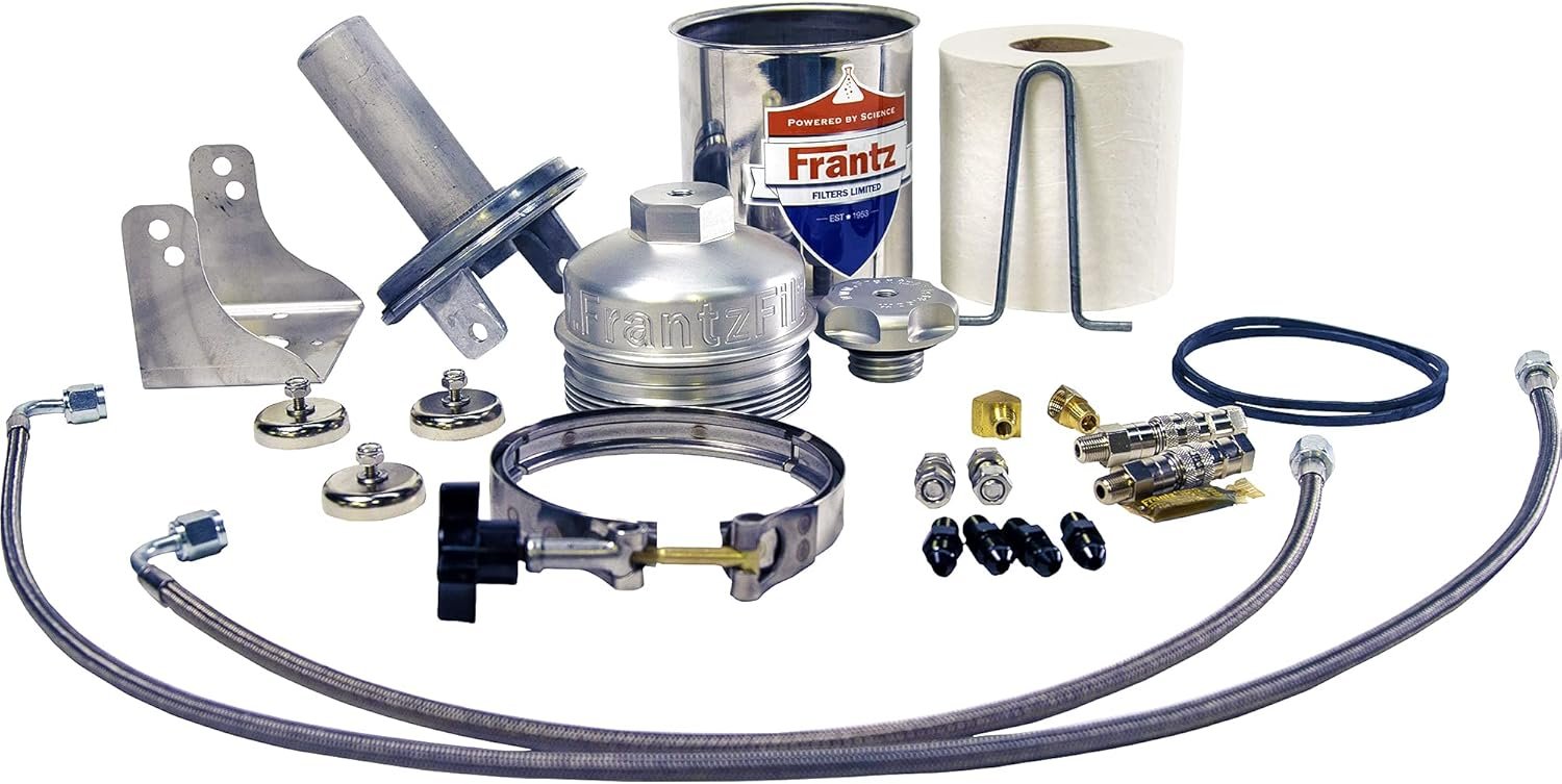 Frantz Bypass Filter Kit for 6.0L & 6.4L Diesel Trucks by Hot Shot's S
