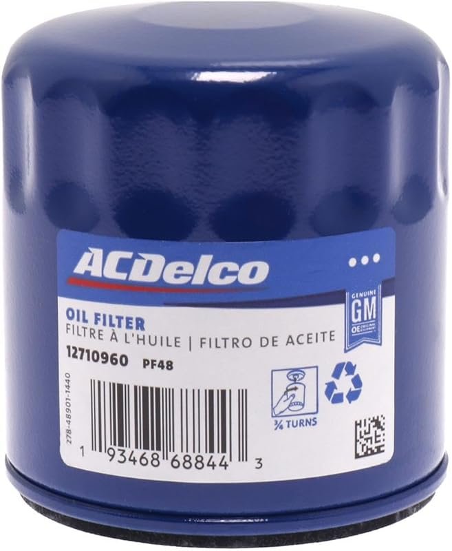 ACDelco GM Original Equipment PF48 Engine Oil Filter 12710960 for Maxi