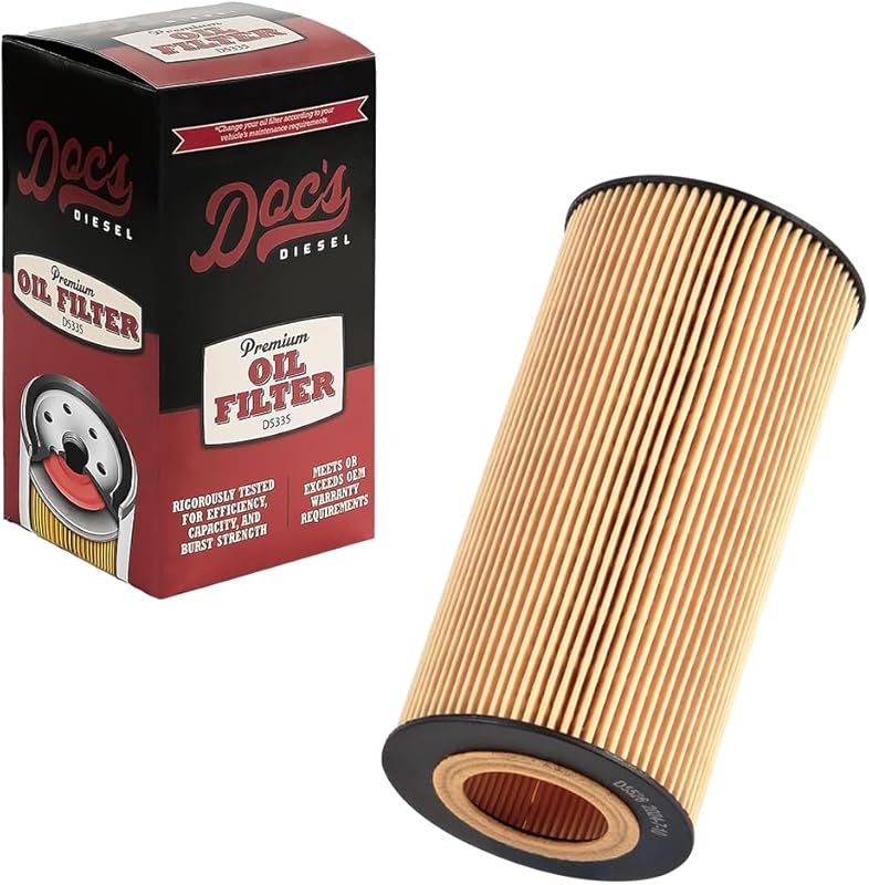 Doc's Diesel D5526 Oil Filter for Ford 6.0L/6.4L Super Duty F250-F550 