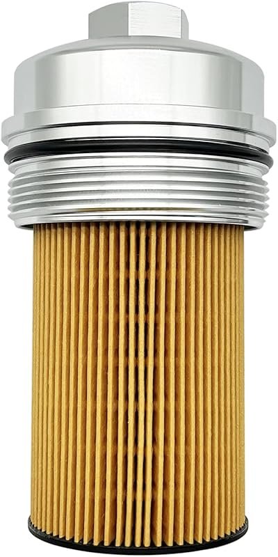 iFJF FL2016 Oil Filter EC781 Billet Aluminum Cap Ford F250-F550 6.0L 6