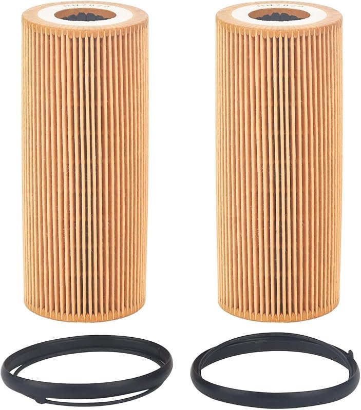 2-Pack Engine Oil Filters Compatible with Audi Porsche VW A4 Q5 Cayenn