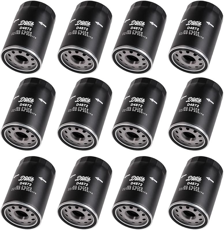 Doc's Diesel 12-Pack Oil Filter D4872-12 for Ford 7.3L Powerstroke 199