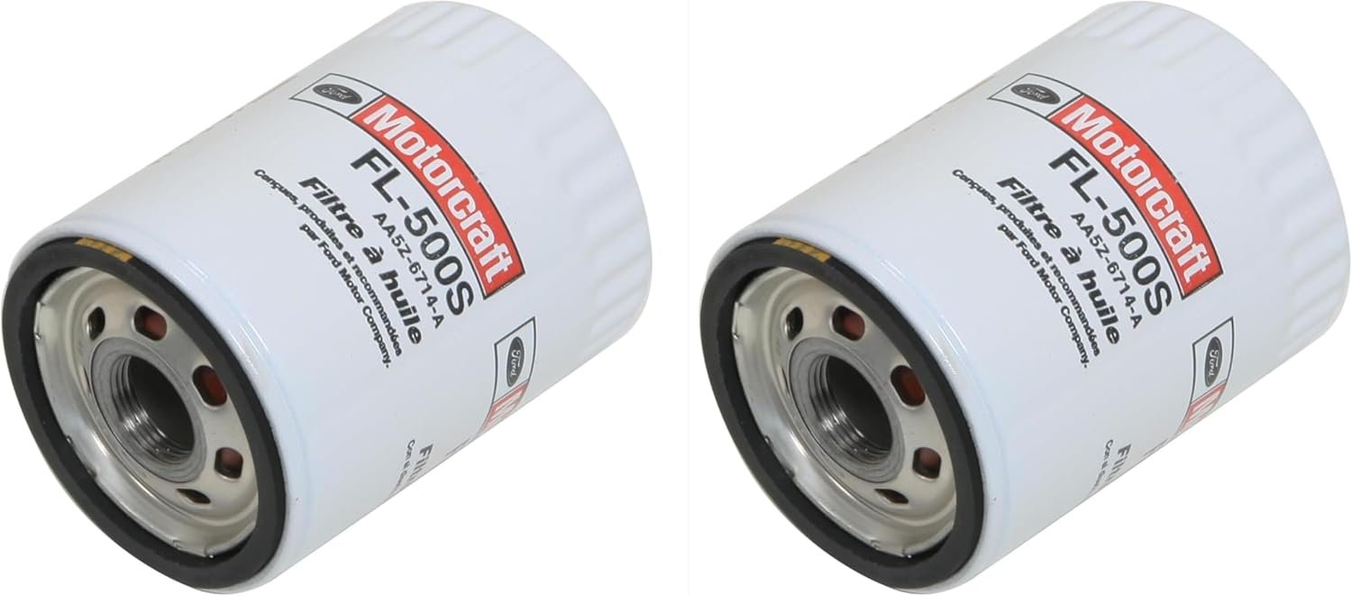 Motorcraft Original Oil Filter 2-Pack for Ford & Lincoln Models