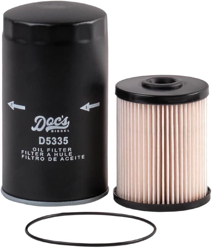 Doc's Diesel Filter Kit DCS10145+D5335 for 2000-2009 RAM 5.9L Cummins 