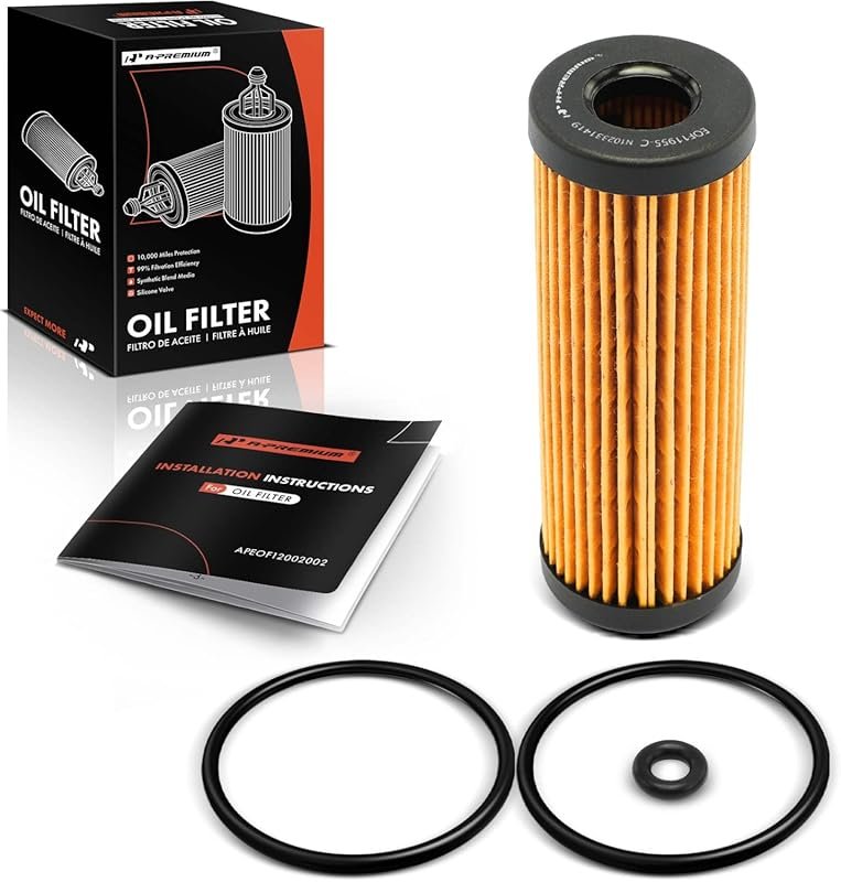 A-Premium 10K Miles Oil Filter for Ford F-150 Explorer Fusion Edge Mus