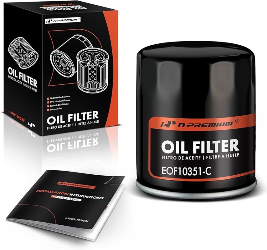 A-Premium 10K Mile Spin-On Oil Filter for Chevy Silverado 1500 Tahoe G
