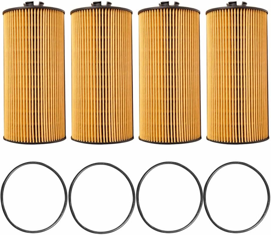 FL2016 Oil Filter 4-Pack Compatible Ford F250 F350 Super Duty Excursio