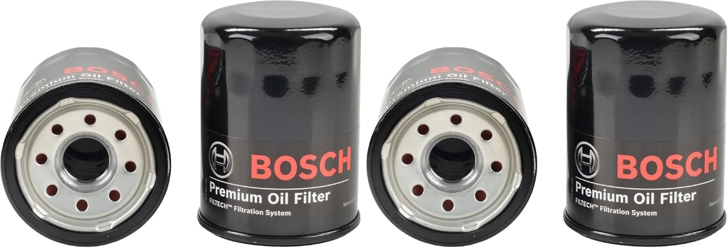BOSCH 3323 Premium Oil Filter with FILTECH Technology for Acura Honda 
