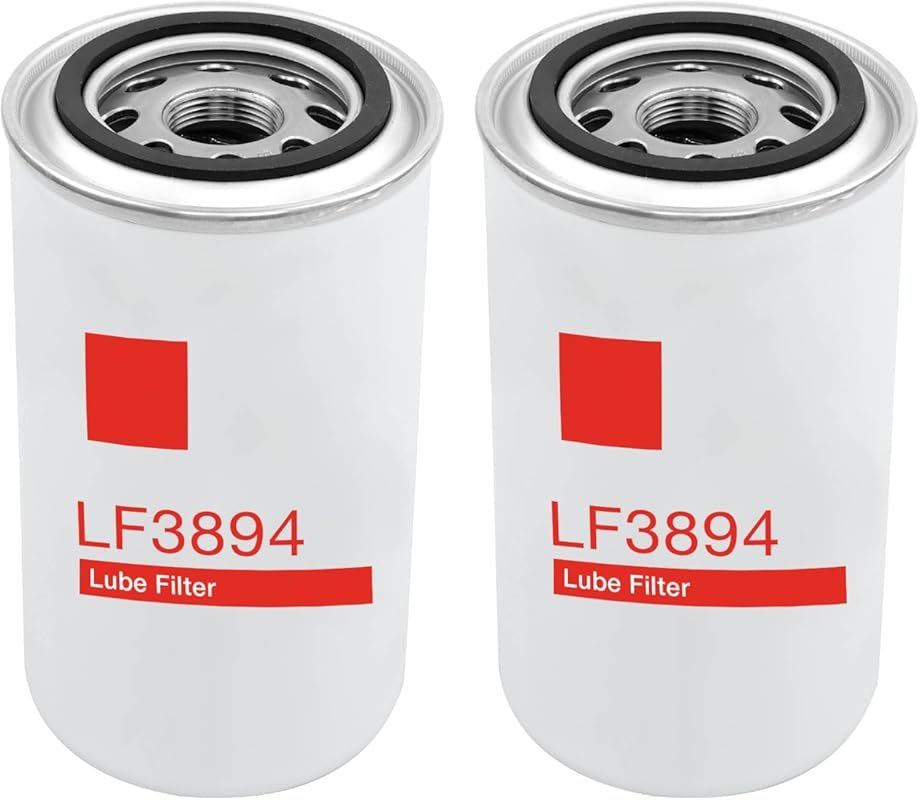 LF3894 Oil Filter for 1986-2002 Dodge 5.9L Cummins Diesel Engines 2 Pa