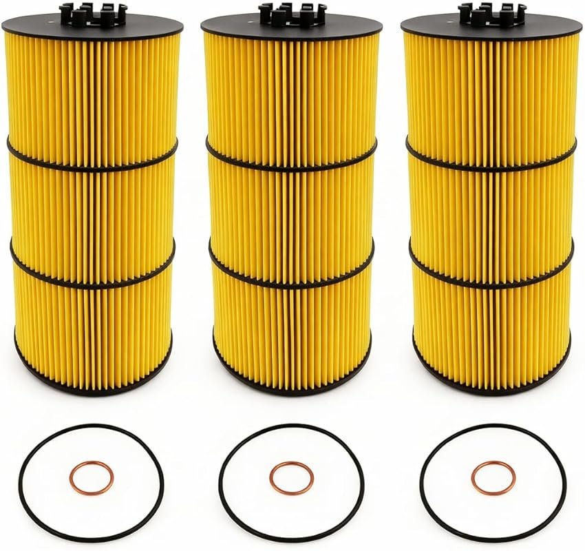 Premium Lube Oil Filter for Freightliner 114SD 122SD Cascadia Western 