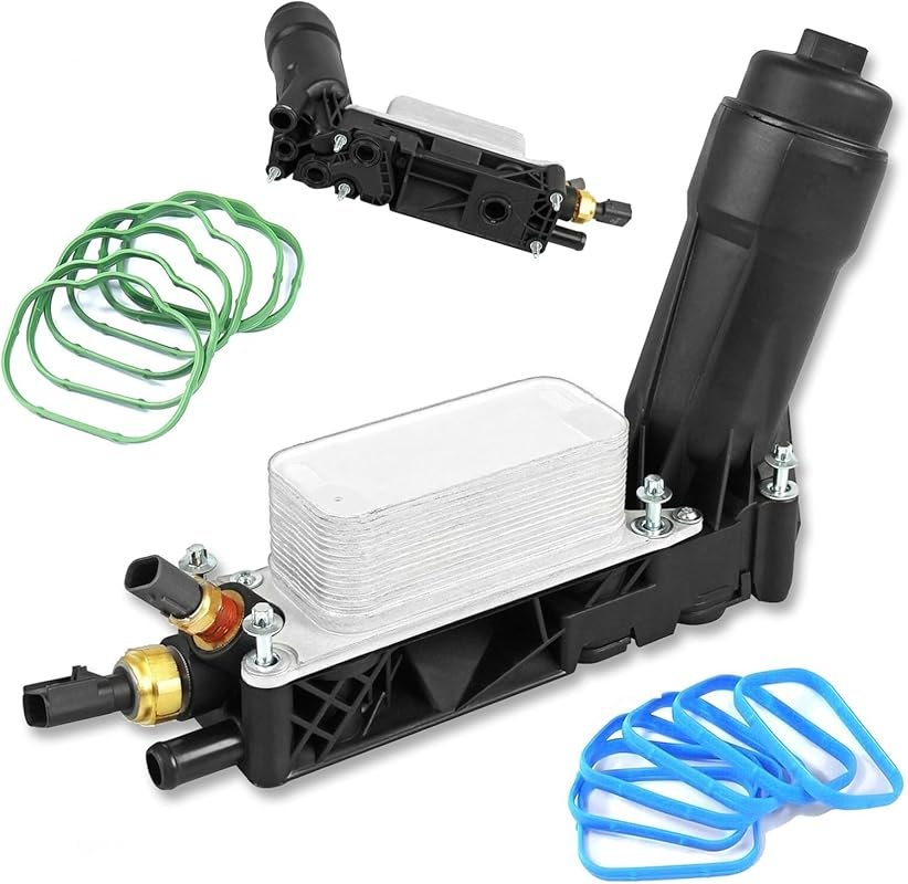 5184294AE Engine Oil Filter Housing Kit w/ 3.6L Cooler Adapter Chrysle